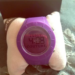 Juicy Couture Purple Digital Watch
